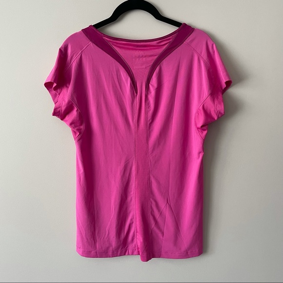 Adidas Pink ClimaCool Athletic Running Top medium - Picture 3 of 6